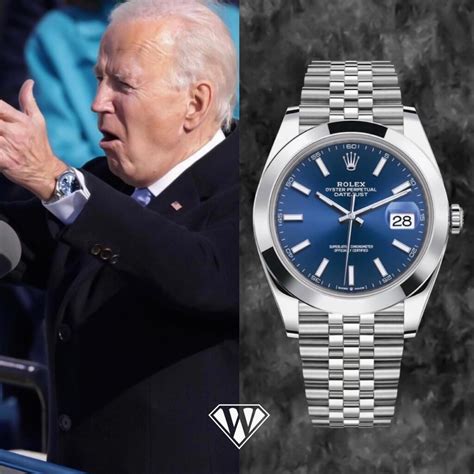 how much is biden's rolex|Joe Biden, Watch Geek in Chief .